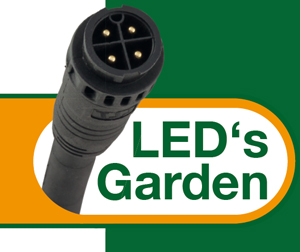 RITOS LEDs Garden Gartenspot mit Erdspieß Set, 3 Stück silber (0087411712)