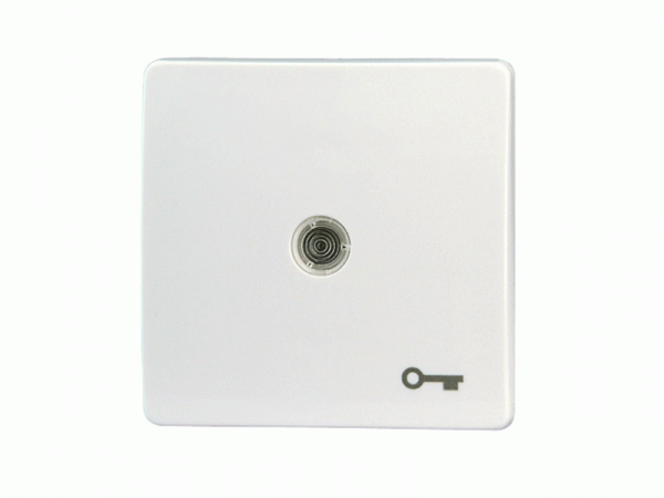 Kopp Flächenwippe mit Linse und Symbol Schlüssel Serie Paris / Objekt HK 05 arktis-weiß (3339462004)